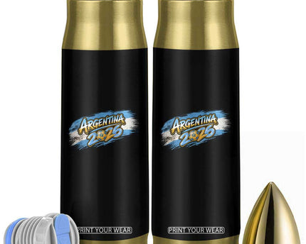 Vintage Argentina Soccer Pride 2026 Graphic Bullet Tumbler