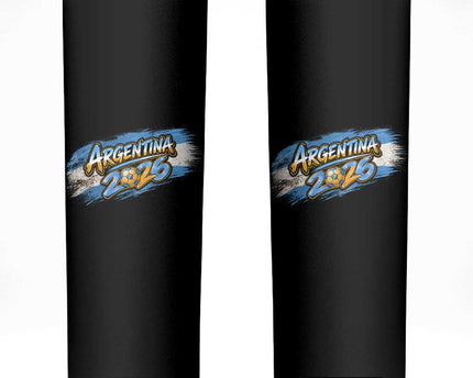 Vintage Argentina Soccer Pride 2026 Graphic Skinny Tumbler
