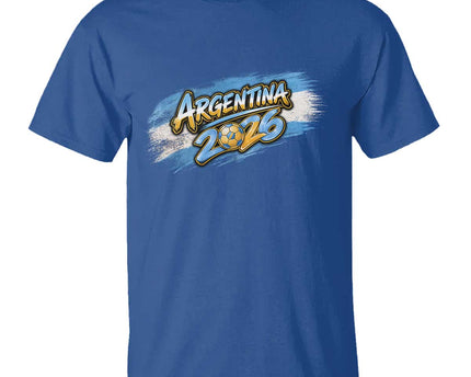 Vintage Argentina Soccer Pride 2026 Graphic T-Shirt