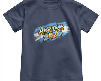 Vintage Argentina Soccer Pride 2026 Graphic Toddler T-Shirt