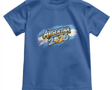 Vintage Argentina Soccer Pride 2026 Graphic Toddler T-Shirt