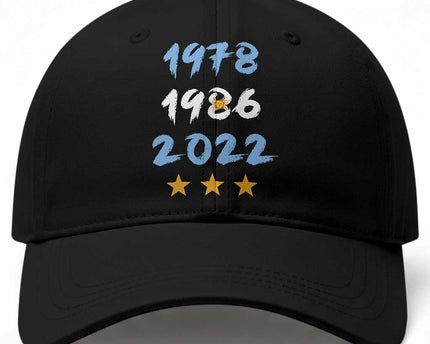 Argentina 3 Stars Champions Baseball Cap