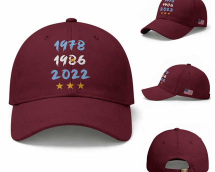 Argentina 3 Stars Champions Baseball Cap