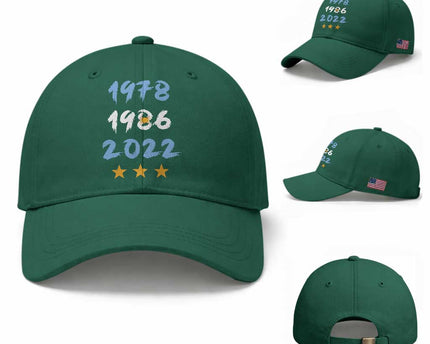 Argentina 3 Stars Champions Baseball Cap