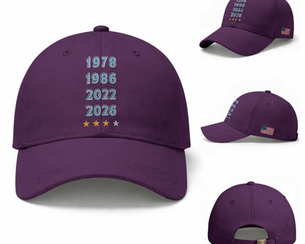 Argentina Flag Pride Soccer Baseball Cap 1978 1986 2022 Future Fourth Star