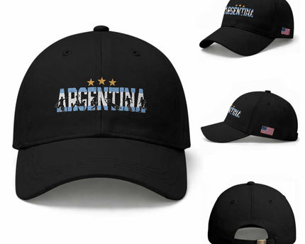 Proud Argentina Futbol Supporter National Pride Gift Baseball Cap