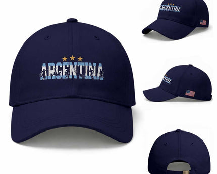 Proud Argentina Futbol Supporter National Pride Gift Baseball Cap