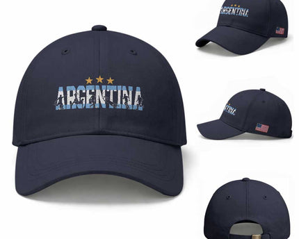 Proud Argentina Futbol Supporter National Pride Gift Baseball Cap