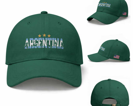 Proud Argentina Futbol Supporter National Pride Gift Baseball Cap