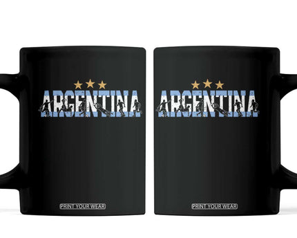 Proud Argentina Futbol Supporter National Pride Gift Coffee Mug