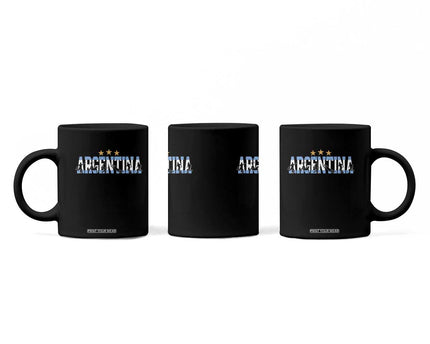 Proud Argentina Futbol Supporter National Pride Gift Coffee Mug