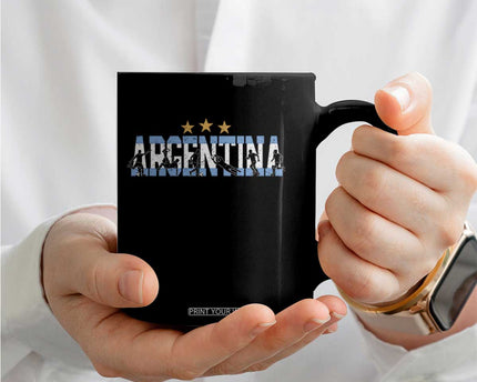 Proud Argentina Futbol Supporter National Pride Gift Coffee Mug