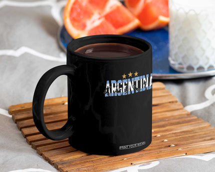 Proud Argentina Futbol Supporter National Pride Gift Coffee Mug
