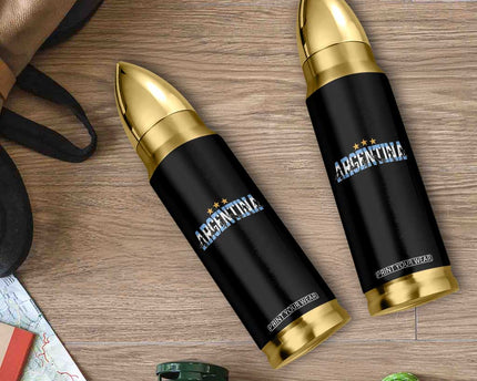 Proud Argentina Futbol Supporter National Pride Gift Bullet Tumbler
