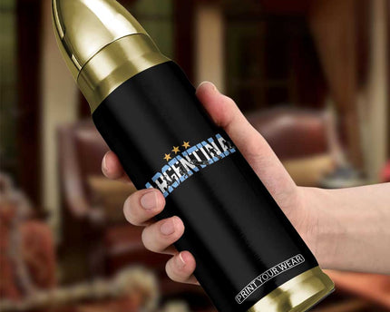 Proud Argentina Futbol Supporter National Pride Gift Bullet Tumbler