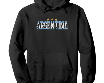 Proud Argentina Futbol Supporter National Pride Gift Hoodie