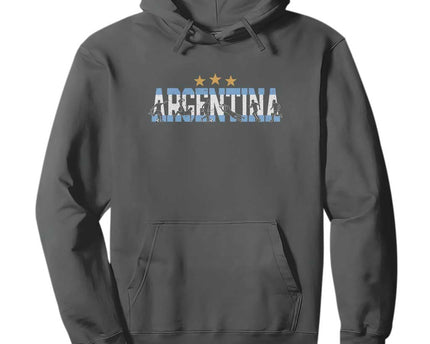 Proud Argentina Futbol Supporter National Pride Gift Hoodie