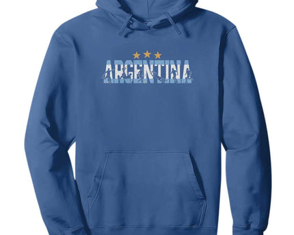Proud Argentina Futbol Supporter National Pride Gift Hoodie