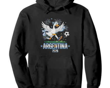 Funny Argentina Soccer Goose Hoodie Football Fan Graphic