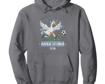 Funny Argentina Soccer Goose Hoodie Football Fan Graphic