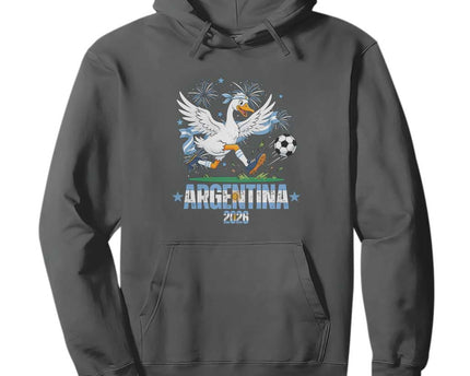 Funny Argentina Soccer Goose Hoodie Football Fan Graphic