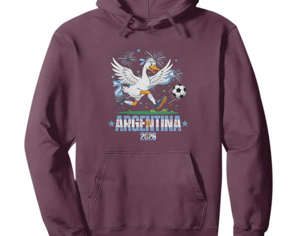 Funny Argentina Soccer Goose Hoodie Football Fan Graphic
