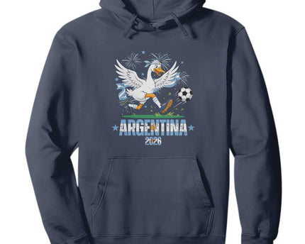 Funny Argentina Soccer Goose Hoodie Football Fan Graphic