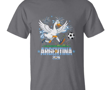 Funny Argentina Soccer Goose T-Shirt Football Fan Graphic