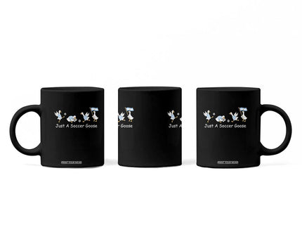 Funny Just A Soccer Goose Coffee Mug Argentina Soccer Lover