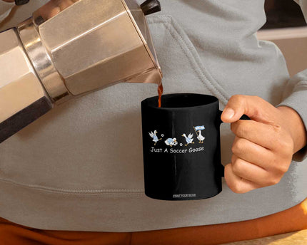 Funny Just A Soccer Goose Coffee Mug Argentina Soccer Lover