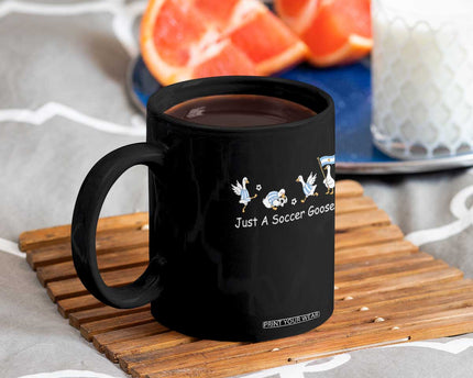 Funny Just A Soccer Goose Coffee Mug Argentina Soccer Lover