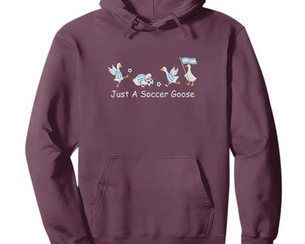 Funny Just A Soccer Goose Hoodie Argentina Soccer Lover