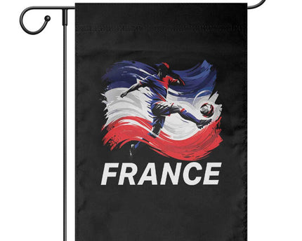 France Soccer Football Fan French Flag Garden Flag