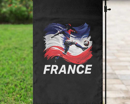 France Soccer Football Fan French Flag Garden Flag