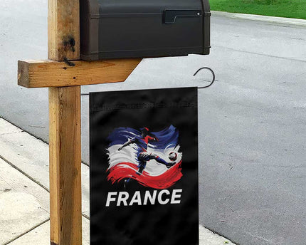 France Soccer Football Fan French Flag Garden Flag