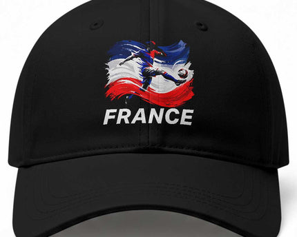 France Soccer Football Fan French Flag Baseball Cap