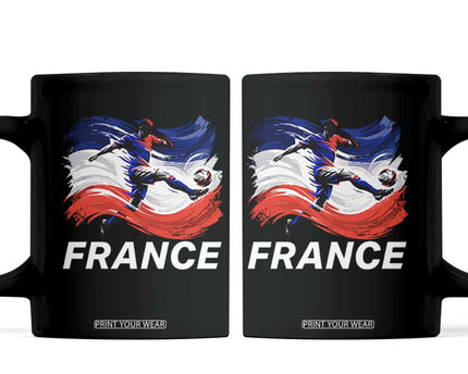 France Soccer Football Fan French Flag Coffee Mug