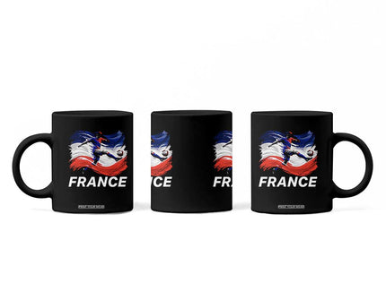France Soccer Football Fan French Flag Coffee Mug