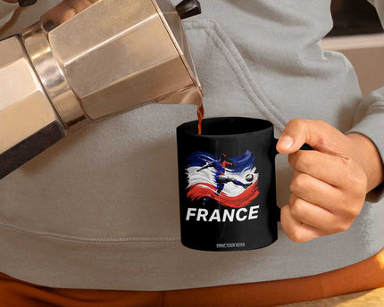 France Soccer Football Fan French Flag Coffee Mug