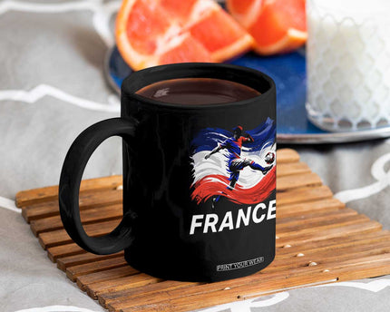 France Soccer Football Fan French Flag Coffee Mug