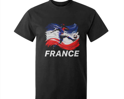 France Soccer Football Fan French Flag T-Shirt