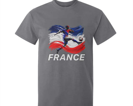 France Soccer Football Fan French Flag T-Shirt