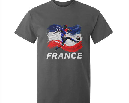 France Soccer Football Fan French Flag T-Shirt