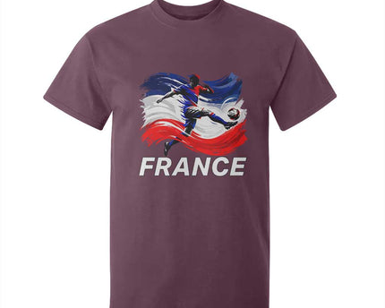 France Soccer Football Fan French Flag T-Shirt