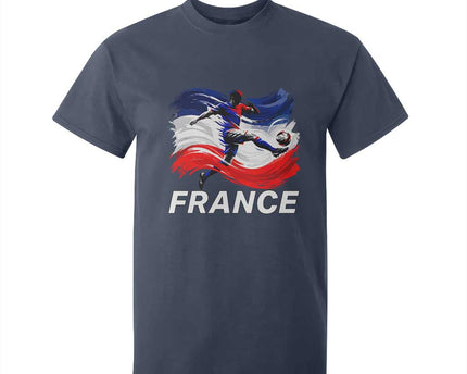 France Soccer Football Fan French Flag T-Shirt