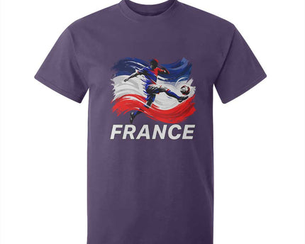 France Soccer Football Fan French Flag T-Shirt