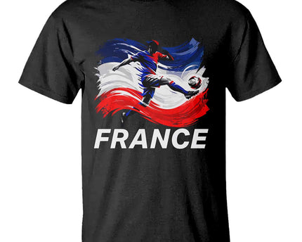 France Soccer Football Fan French Flag T-Shirt
