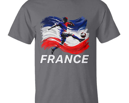 France Soccer Football Fan French Flag T-Shirt
