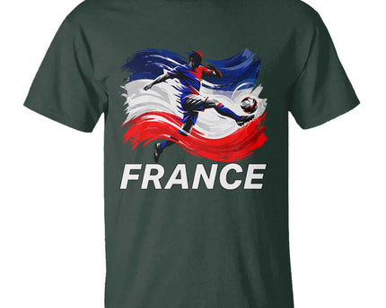 France Soccer Football Fan French Flag T-Shirt