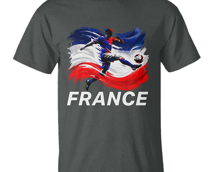 France Soccer Football Fan French Flag T-Shirt